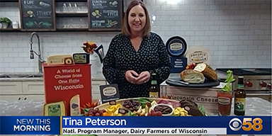 A Football Sunday Cheese Board That's Sure to Score a Touchdown