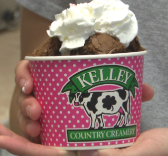 Kelley Country Creamery is the "best ice cream in the middle of nowhere"