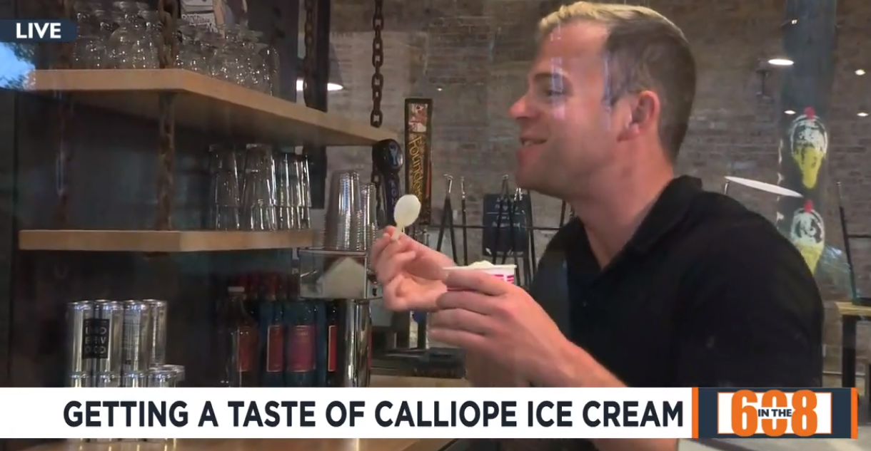 Getting a taste of Calliope Ice Cream