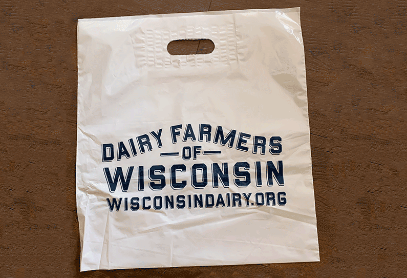 America's Dairyland Plastic Bags